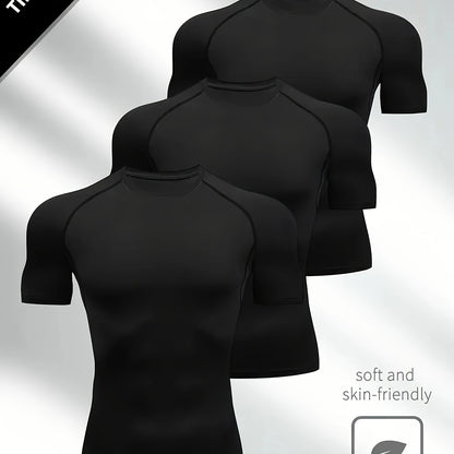 Men’s High-Performance Compression Shirt – Slim Fit &amp; Breathable