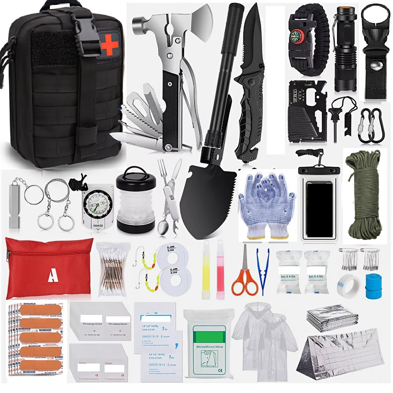 105-in-1 Emergency Survival Kit – Complete Survival Gear and First Aid Pack