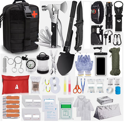 105-in-1 Emergency Survival Kit – Complete Survival Gear and First Aid Pack