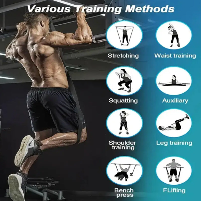 Heavy-Duty Resistance Band Set – Strength Training &amp; Fitness