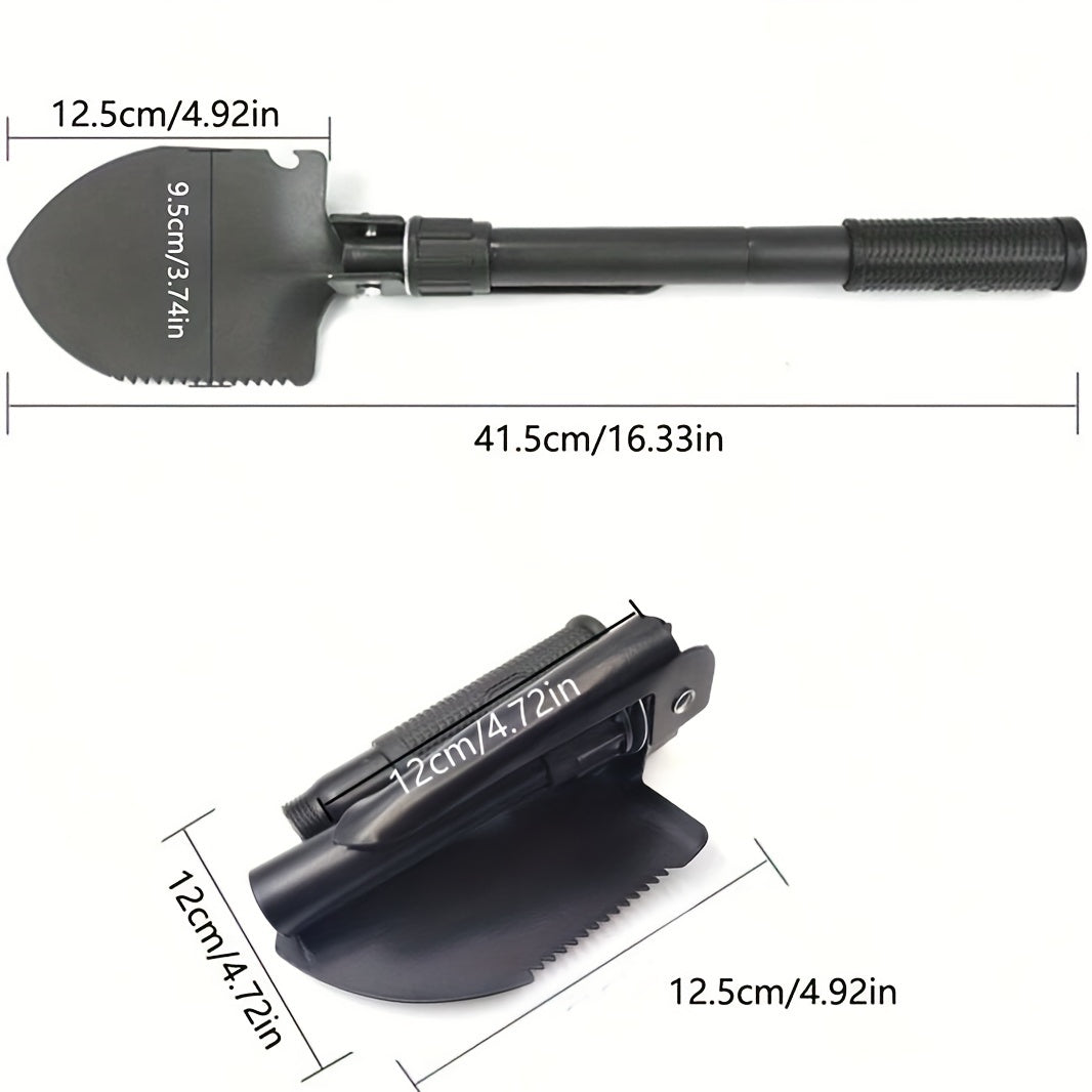 4-in-1 Folding Shovel – Multi-Tool for Camping and Outdoors