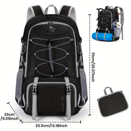 40L Lightweight Men’s Backpack for Hiking and Camping