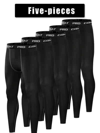 Men’s High-Stretch Sports Leggings – Lightweight &amp; Breathable