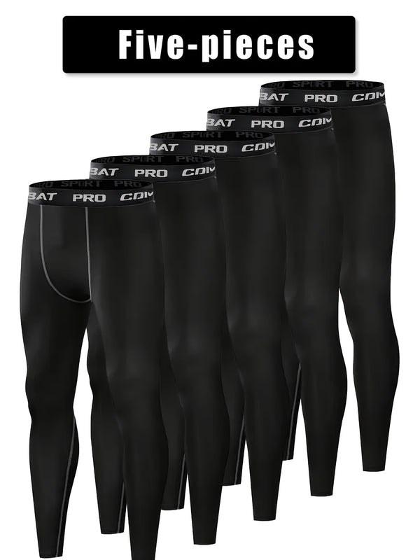 Men’s High-Stretch Sports Leggings – Lightweight &amp; Breathable