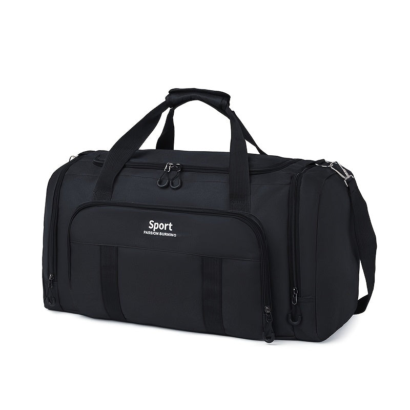Sports Handheld Fitness Bag with Shoe Compartment – Large Capacity Travel &amp; Gym Bag