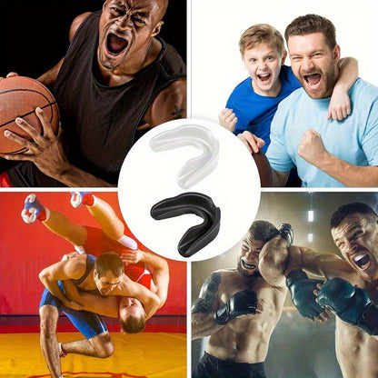 10-Pack Silicone Sports Mouth Guards for Contact Sports