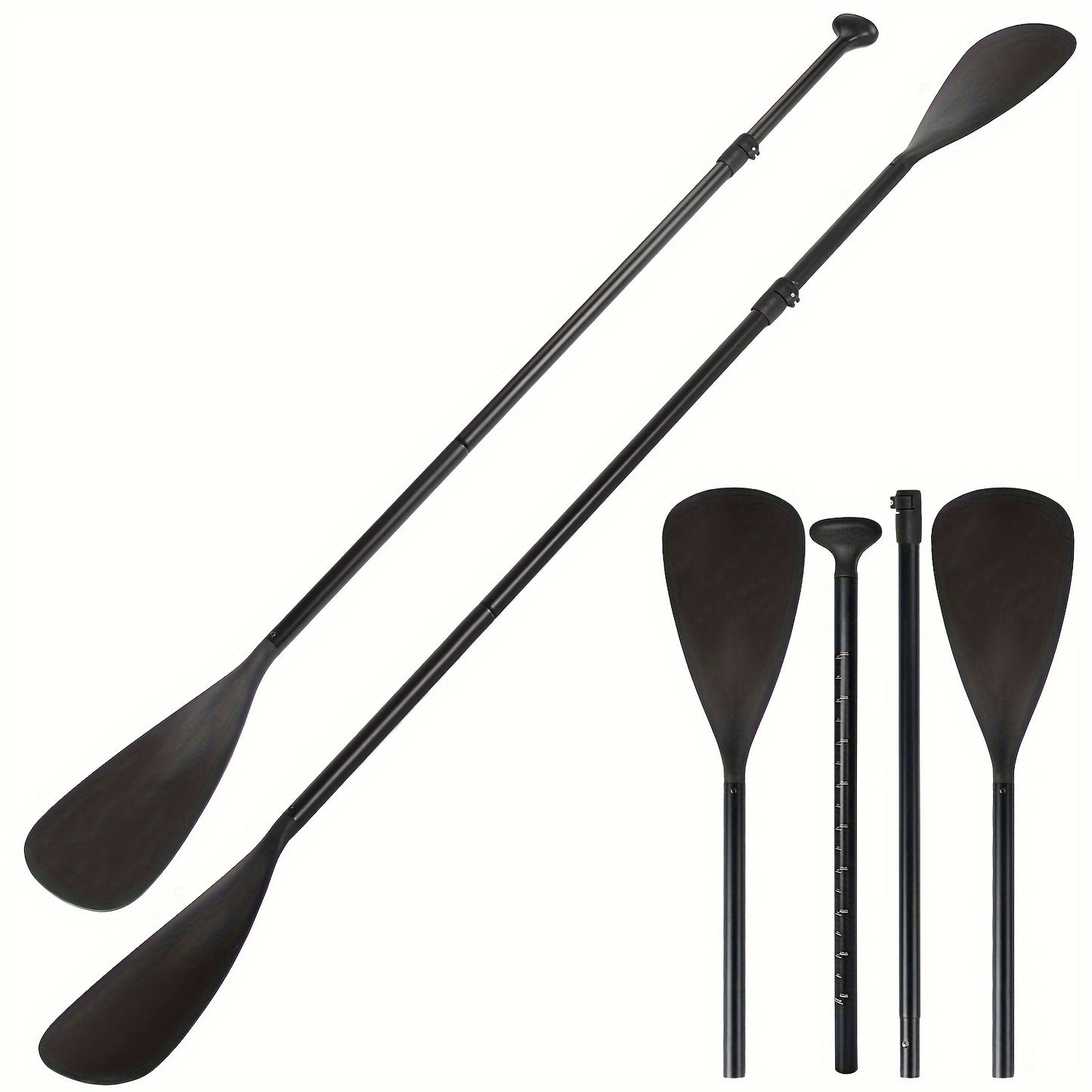 Adjustable SUP Paddle – 2-in-1 Kayak Convertible, Lightweight Aluminum with Ergonomic Handle