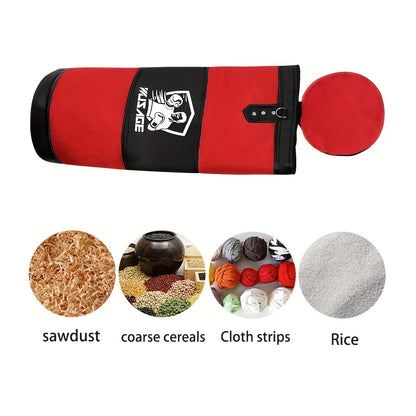 4-Foot Empty Punching Bag Set with Boxing Gloves – Muay Thai & MMA Training