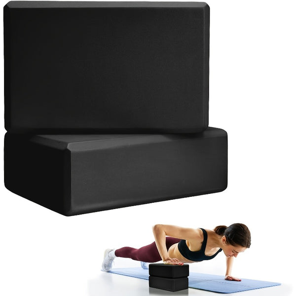 2-Piece Yoga Block Set – Lightweight Support for Every Pose