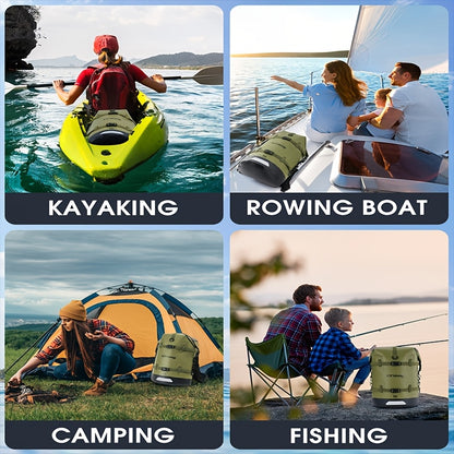 High-Quality Waterproof Backpack – Submersible Dry Bag for Travel, Kayaking & Paddleboarding – 50L