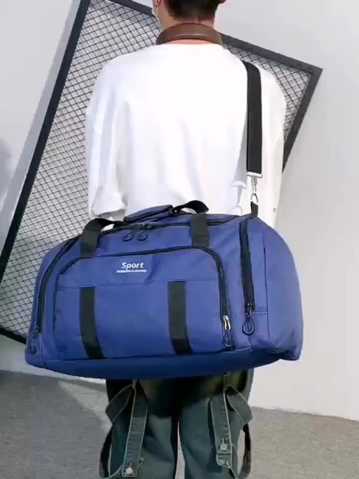 Sports Handheld Fitness Bag with Shoe Compartment – Large Capacity Travel &amp; Gym Bag