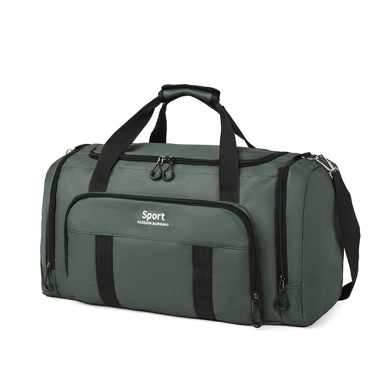 Sports Handheld Fitness Bag with Shoe Compartment – Large Capacity Travel &amp; Gym Bag