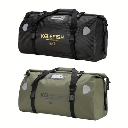 Spacious Roll-Top Dry Backpack Duffel – Waterproof Outdoor Bag for Camping, Travel & Beach – 40L / 66L