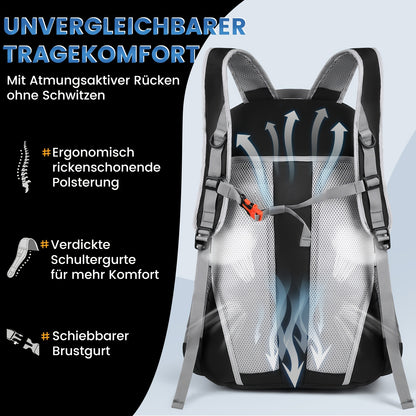 40L Lightweight Men’s Backpack for Hiking and Camping