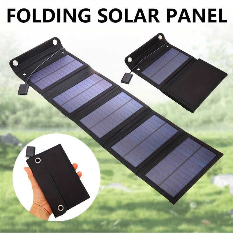60W Foldable Solar Panel Charger with USB Output