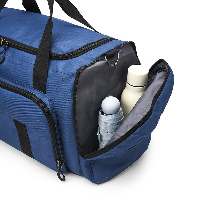Sports Handheld Fitness Bag with Shoe Compartment – Large Capacity Travel &amp; Gym Bag
