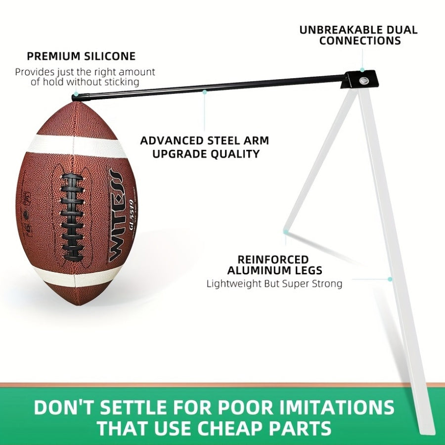 Portable Football Kickoff Training Stand – Iron Construction