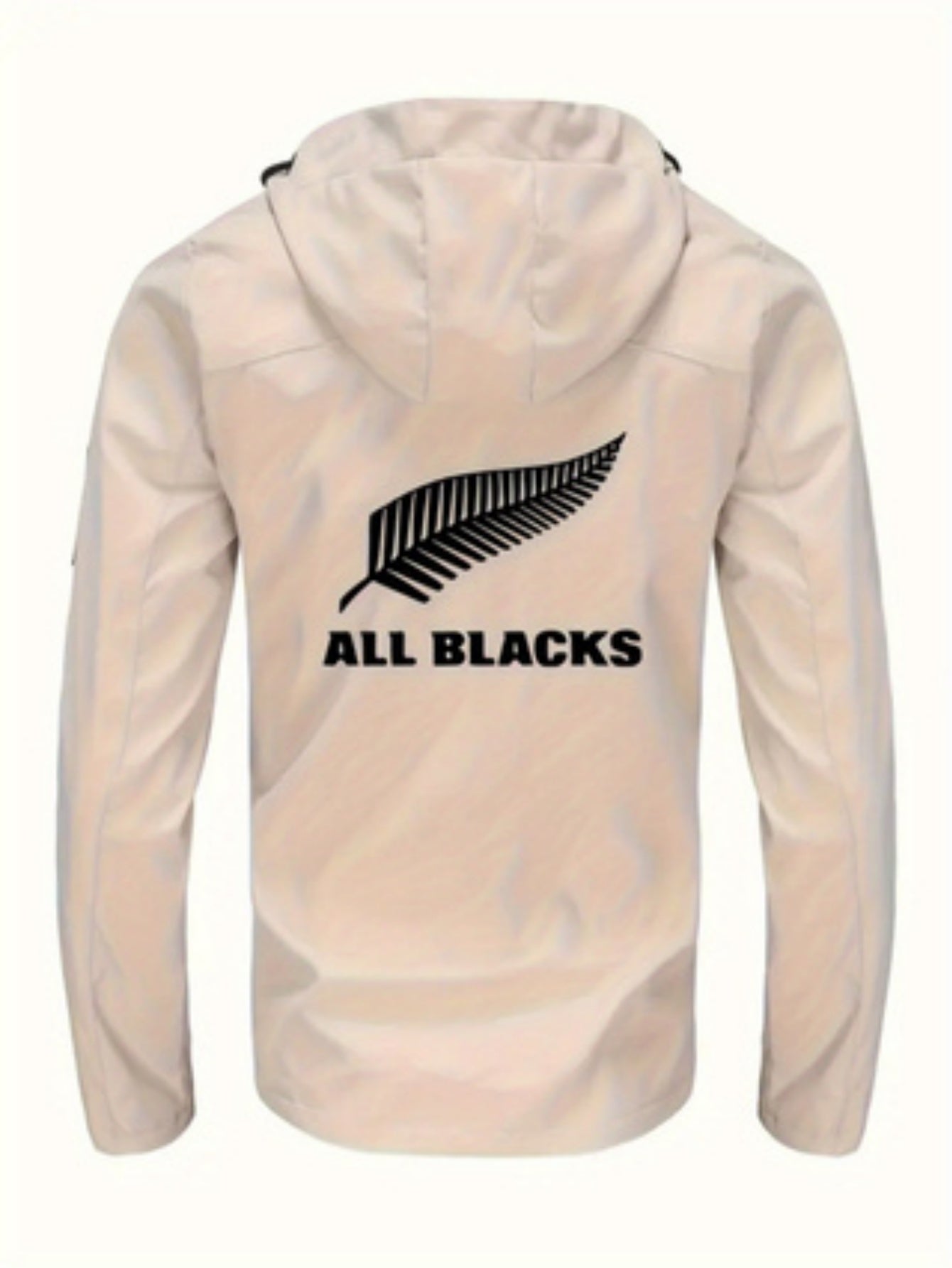 Men’s Rugby Hooded Windbreaker Jacket