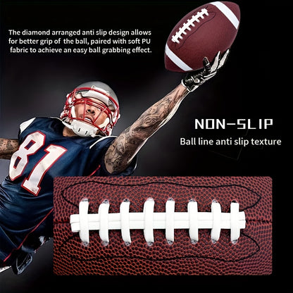 Durable PU American Football – Sizes 3, 6, 9