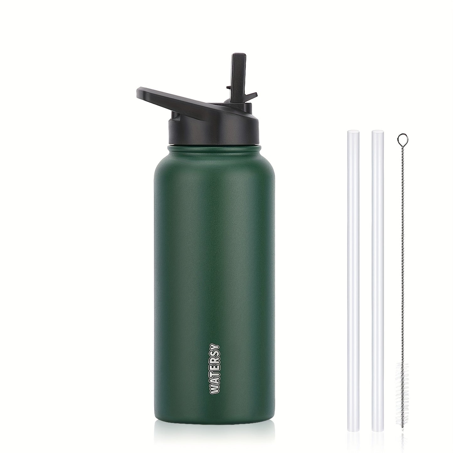 Insulated Stainless Steel Water Bottle – Wide Mouth, Leakproof Sports Flask