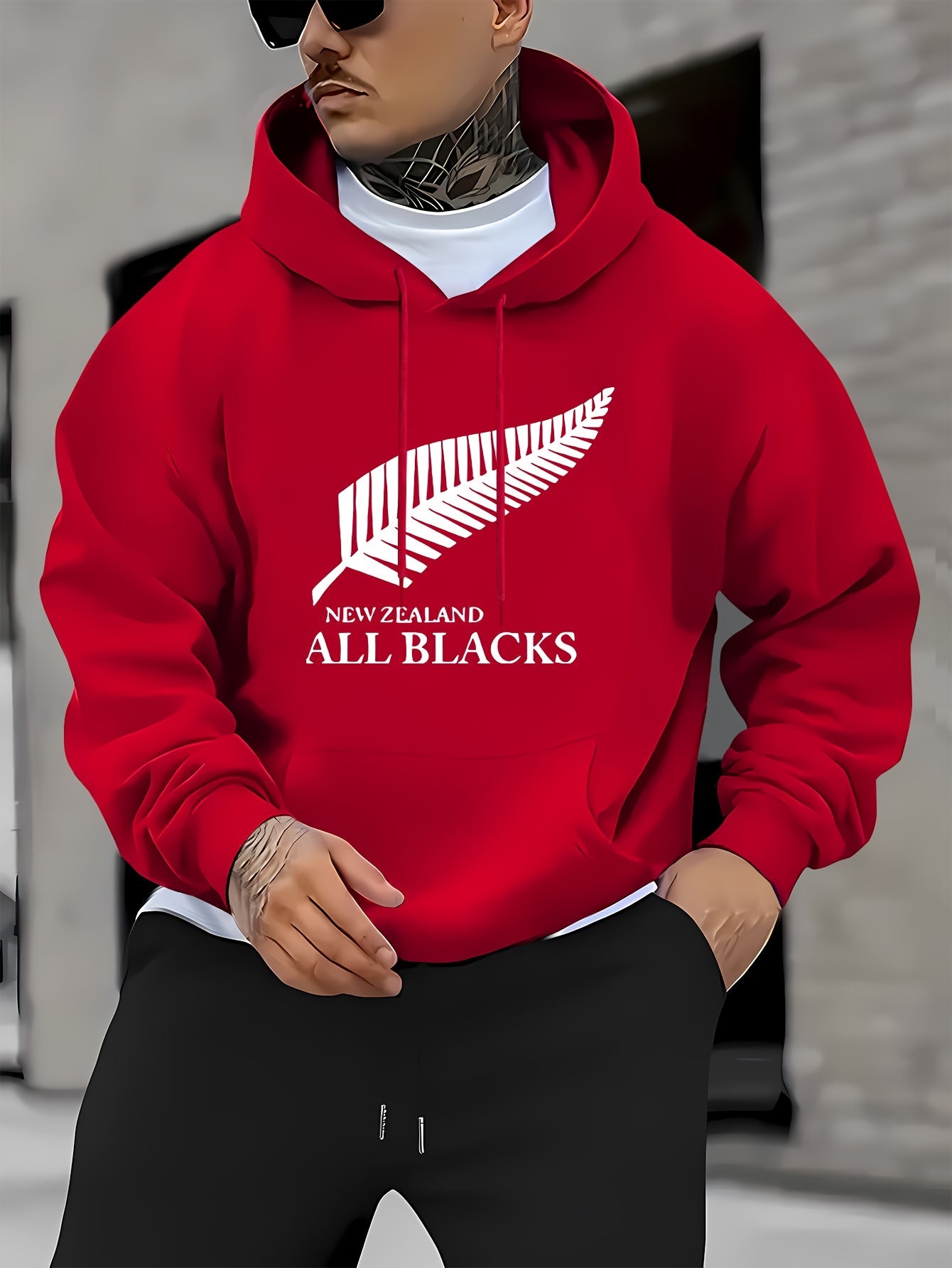 Men’s Rugby Pullover Hoodie