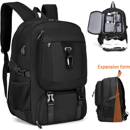 Large Capacity Expandable Business and Travel Backpack