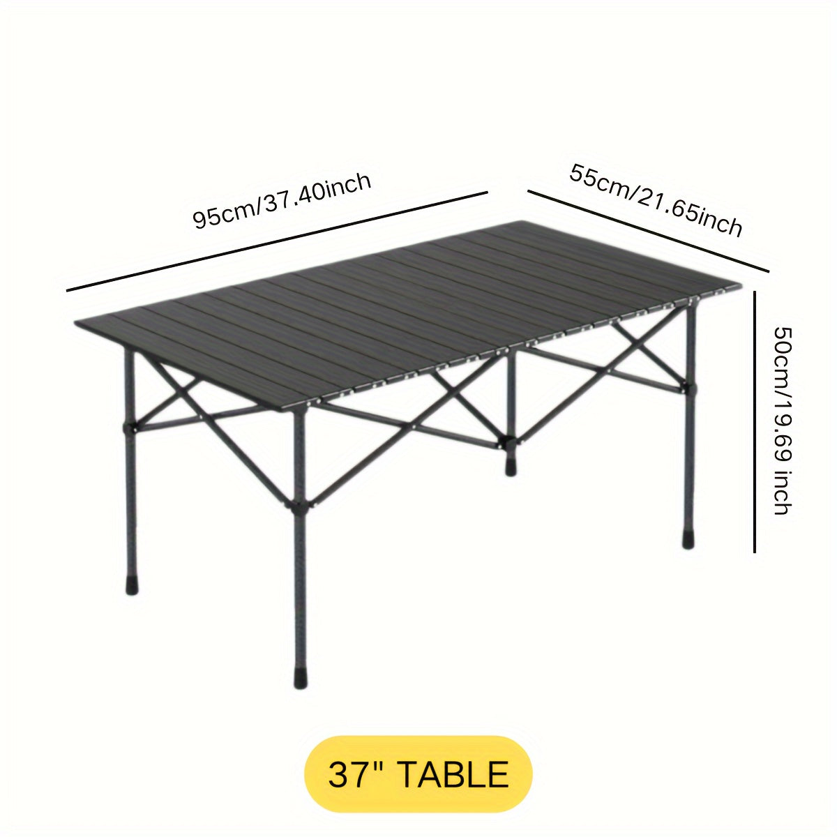 Camping Folding Table &amp; Chair Set – Lightweight &amp; Portable with Carry Bag