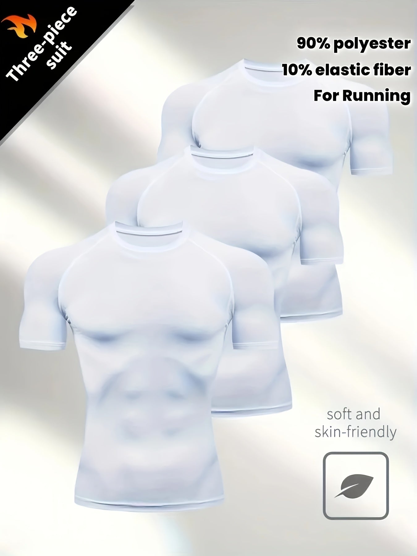 Men’s High-Performance Compression Shirt – Slim Fit &amp; Breathable