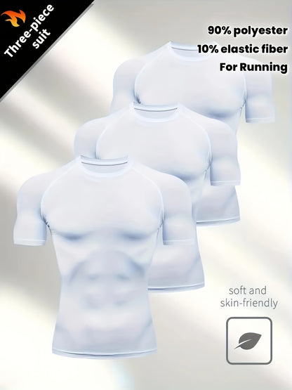 Men’s High-Performance Compression Shirt – Slim Fit &amp; Breathable