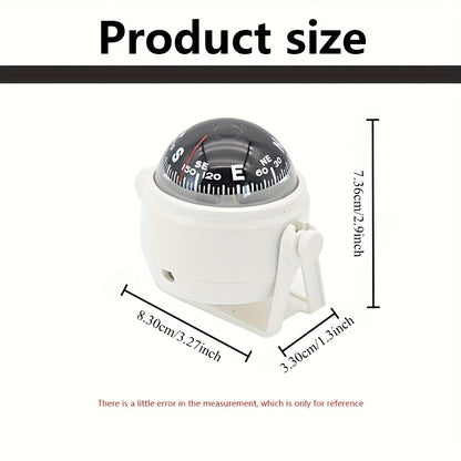 Multi-Functional Marine Compass for Boats and Cars