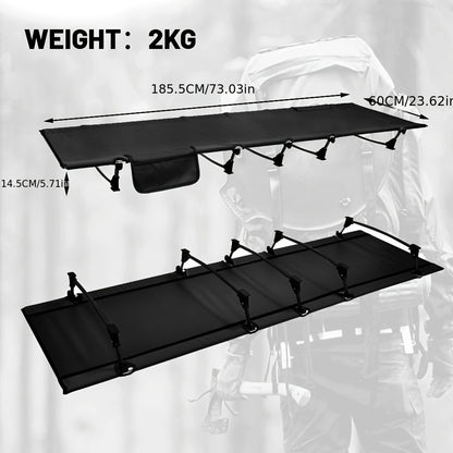 Aluminium Alloy Folding Camping Bed – Lightweight &amp; Durable