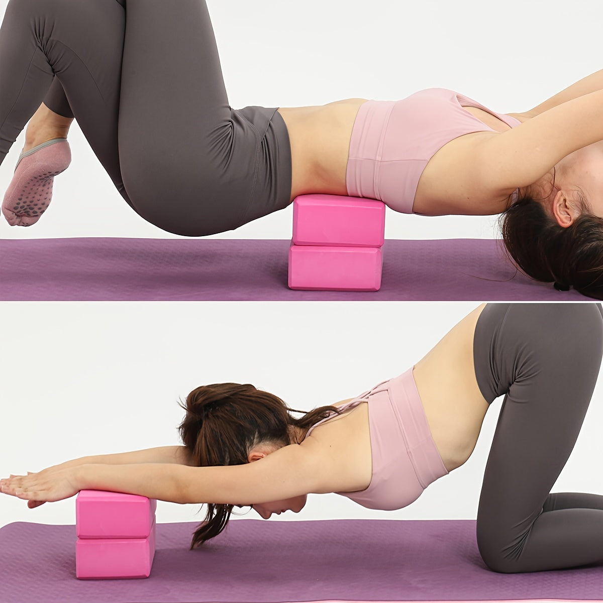 Yoga Blocks and Stretch Strap Set – Support for Every Practice