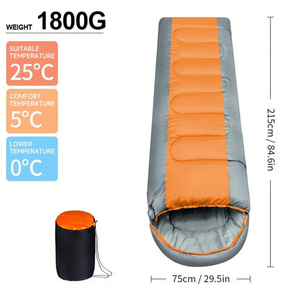 Thickened Warm Sleeping Bag – Coldproof and Lightweight for Camping &amp; Travel