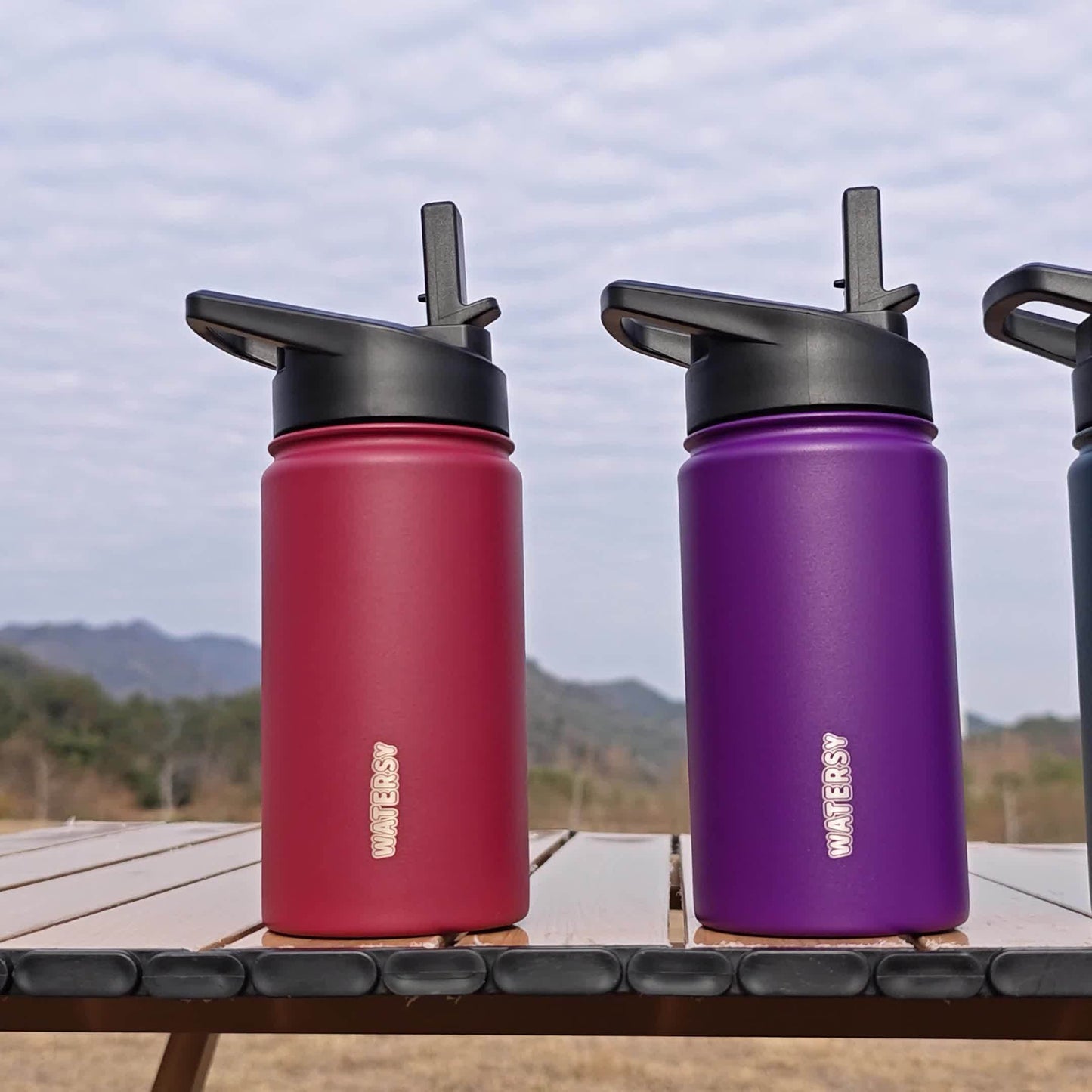 Insulated Stainless Steel Water Bottle – Wide Mouth, Leakproof Sports Flask