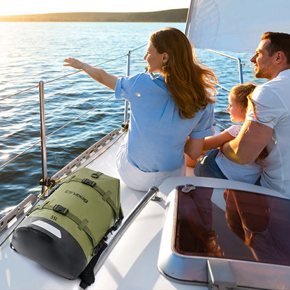 High-Quality Waterproof Backpack – Submersible Dry Bag for Travel, Kayaking & Paddleboarding – 50L