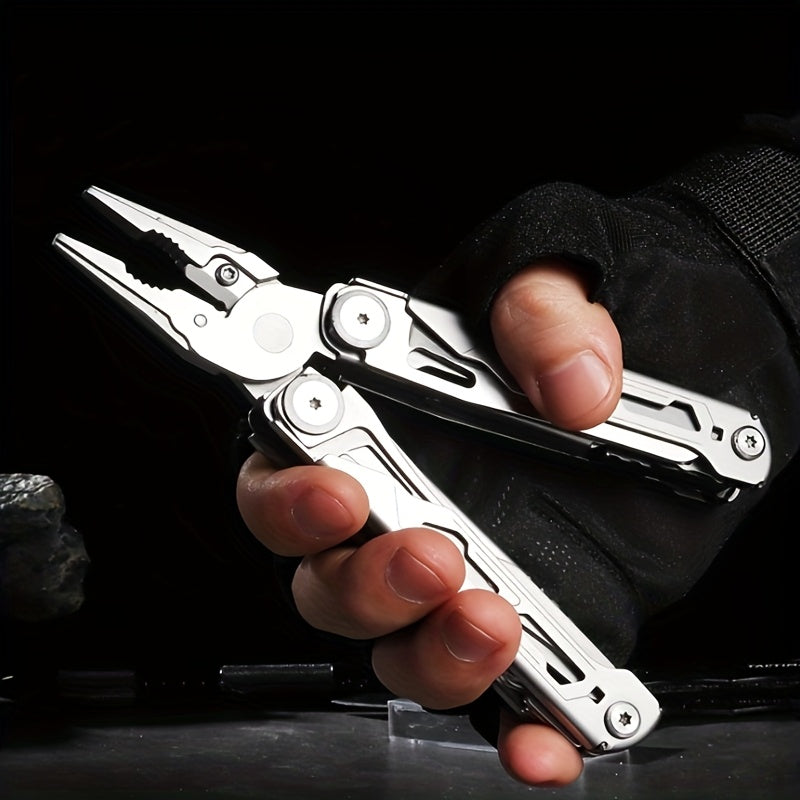 28-in-1 Multitool Pliers – Versatile Outdoor and Survival Tool