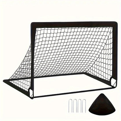 2-Pack Portable Collapsible Soccer Goals – Heavy-Duty Nylon