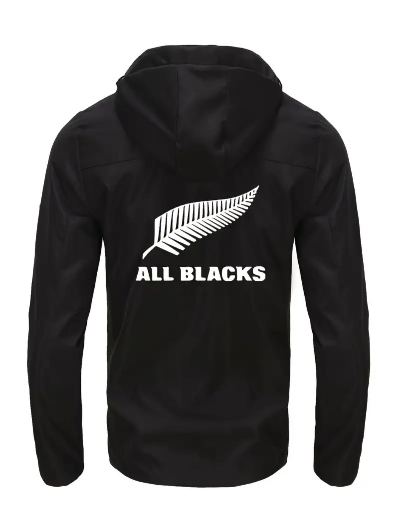 Men’s Rugby Hooded Windbreaker Jacket