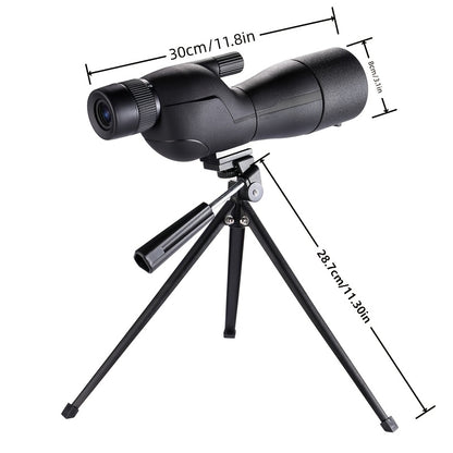 25–75x60 High Power Spotting Scope with Tripod & Phone Adapter – Long Range Viewing