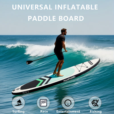 All-Purpose White PVC Paddle Board – Lightweight & Durable