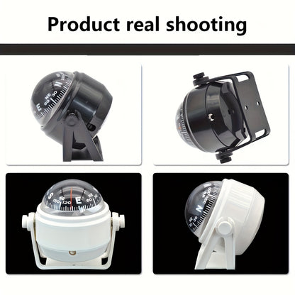 Multi-Functional Marine Compass for Boats and Cars