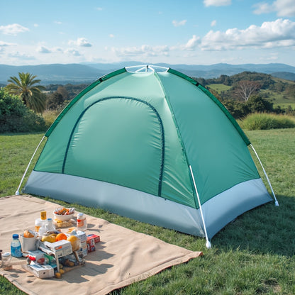 Instant Pop-Up Camping Tent for 1–2 People – Lightweight and Portable Shelter