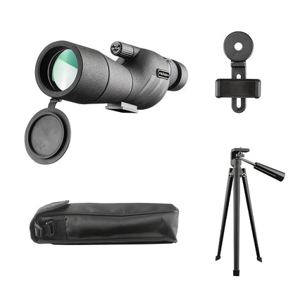 25–75x60 HD Spotting Scope with Tripod & Phone Mount – Long Range Birdwatching & Target Viewing