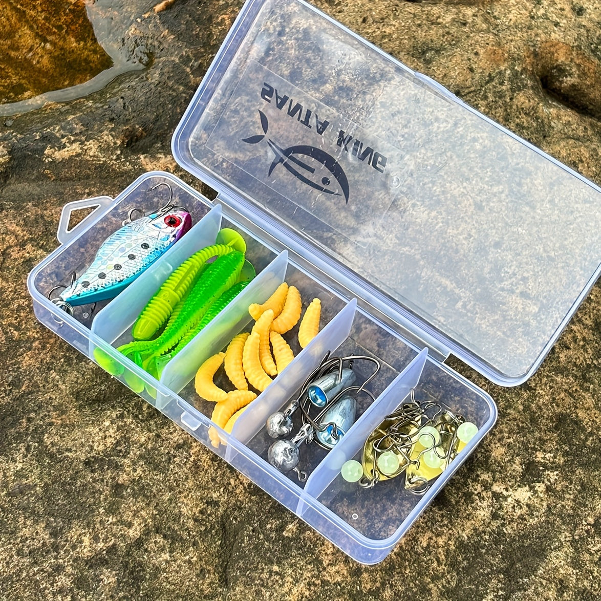 2-Piece Telescopic Fishing Rod & Reel Combo Set with 100m Line and Gear Bag