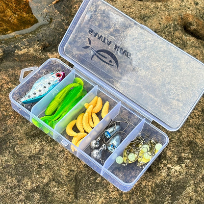 2-Piece Telescopic Fishing Rod & Reel Combo Set with 100m Line and Gear Bag