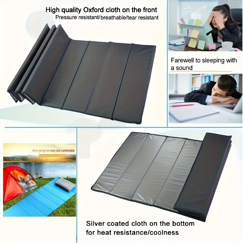 Extra-Wide Thick Foam Camping Mat – Lightweight &amp; Foldable