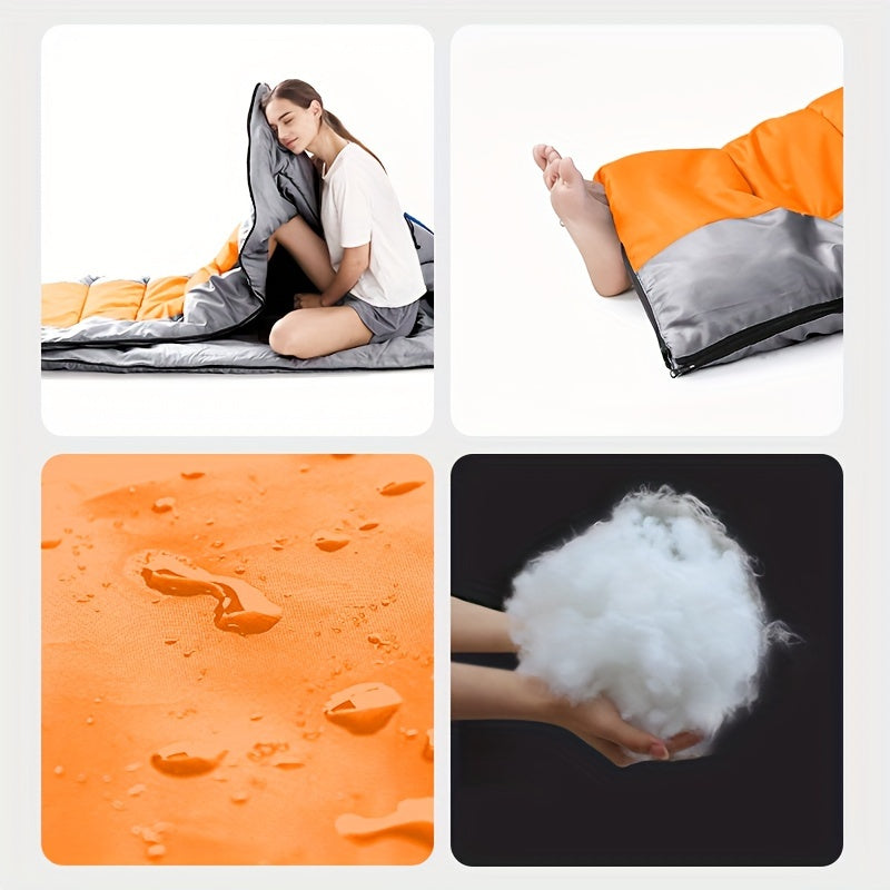 Thickened Warm Sleeping Bag – Coldproof and Lightweight for Camping &amp; Travel
