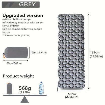 Single-Person TPU Air Mattress – Lightweight &amp; Portable for Camping