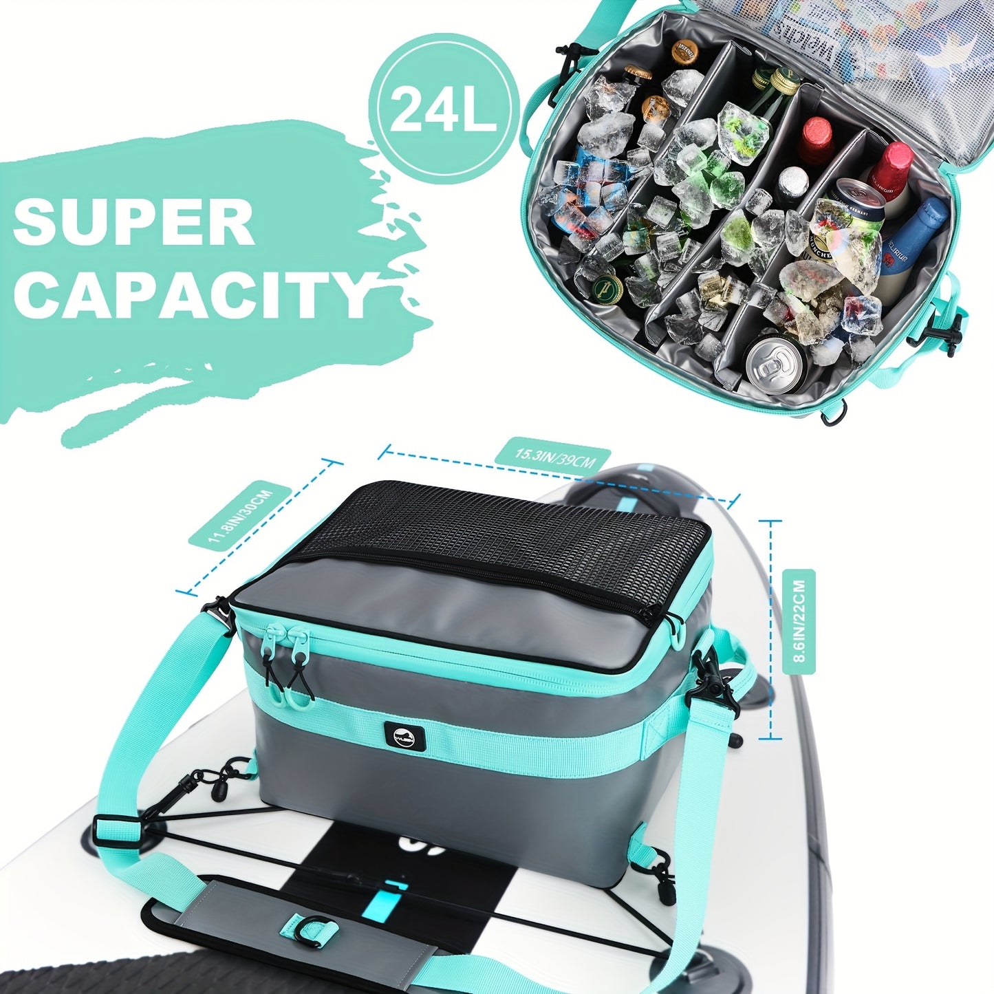 20–30L Outdoor Adventure Backpack – Durable PVC Hiking, Kayaking & Travel Daypack