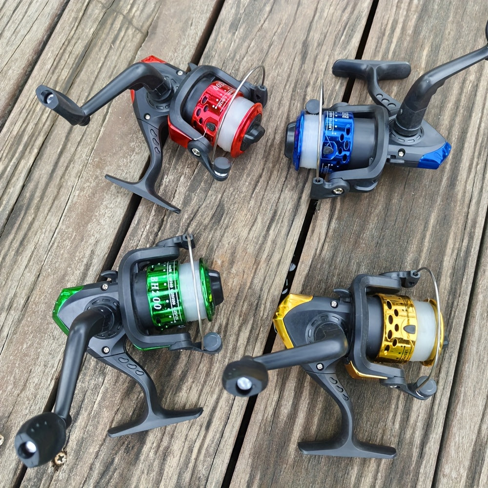 2-Piece Telescopic Fishing Rod & Reel Combo Set with 100m Line and Gear Bag